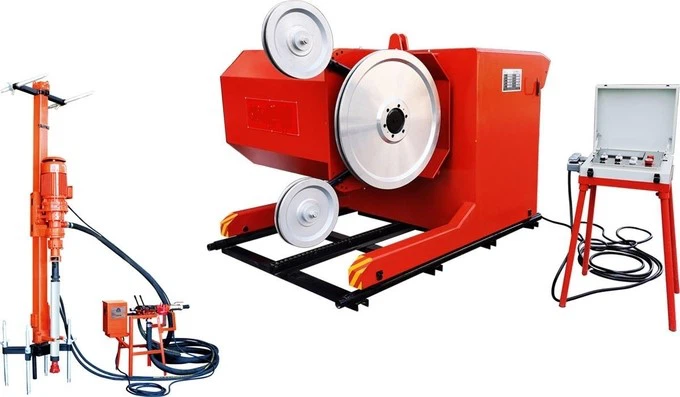 Quarry wire saw machine