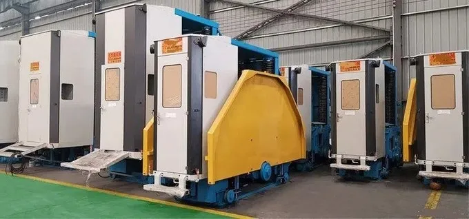 granite quarry cutting machine under production